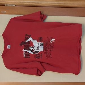 Francisco Rodriguez Stats 2006 Record Breaking Tour Red T-shirt Size XL